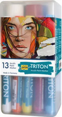 Produktbild von KREUL Solo Goya Triton Acrylmarker Power Pack, 13 Stück