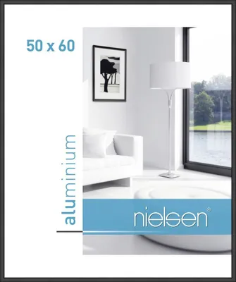 Obrázek produktu pro Hliníkový rám Nielsen Classic 50x60 cm černý matný