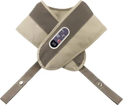 Immagine prodotto di Massaggiatori per collo e spalle rilassanti – Massaggio delicato e profondo per diverse zone del corpo – Stimolatore muscolare elettrico portatile – Strumento per il relax da utilizzare a casa, in ufficio e in viaggio