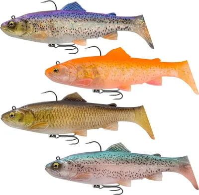 Produktbild von Savage Gear 3D Trout Rattle Shad (Clear Albino)