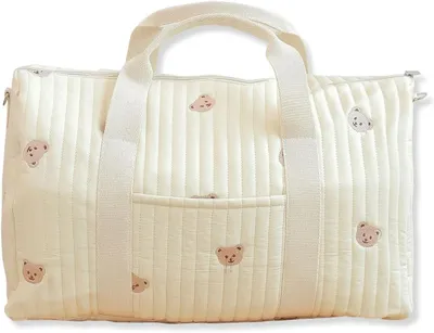 Produktbild von Wickeltasche groß, leichte Reisedtasche, Schultergurt, für unterwegs