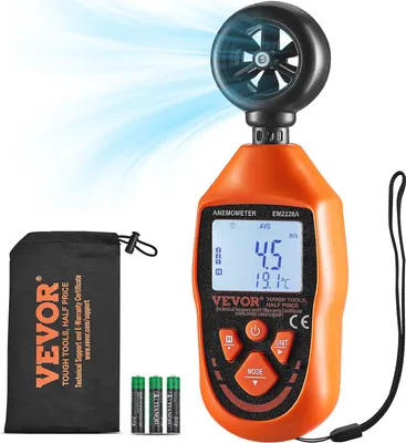 Zdjęcie produktu dla Anemometr miernik wiatru do 110 km