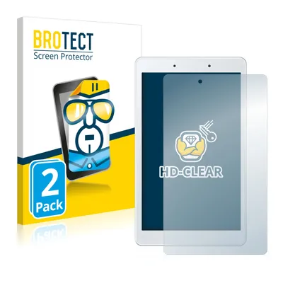 Produktbild von 2x Für Samsung Galaxy Tab A 8.0 WiFi 2019 Schutzfolie BROTECT Displayschutz Display Schutz Folie Klar Transparent