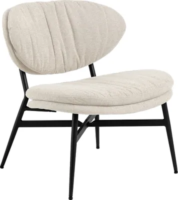 Immagine prodotto di Poltrona Burma in tessuto beige.