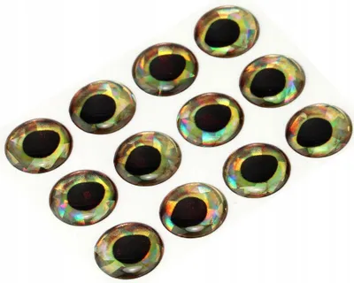 Image de Sybai 3D Epoxy Eyes Yeux Époxy Perche 10mm