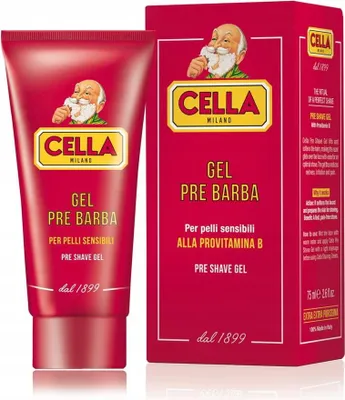 Zdjęcie produktu dla Cella Pre Shave Gel mit Pro Vitamin B 75 ml
