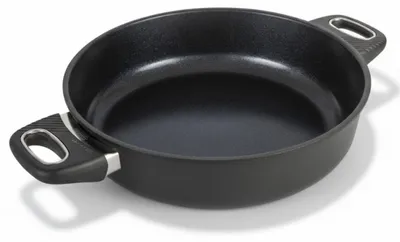 Produktbild von GASTROLUX EVO-Pfanne Keramikbeschichtung Alu Guß Servierpfanne 28 cm 7,5 cm