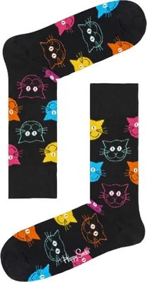 Produktbild von Happy Socks Cat Sock - Gr. 36-40
