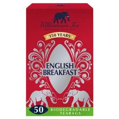 Produktbild von Williamson Tea - English Breakfast , 50 Bags - 125g