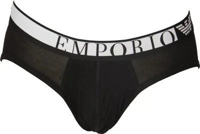 Immagine prodotto di Slip uomo EMPORIO ARMANI mutanda elastico a vista cotone elasticizzato underwear articolo 111617 2F525 BRIEF, EUR S - CN 165/90 - BR P - MX CH, Cotone 95%,Spandex 5%