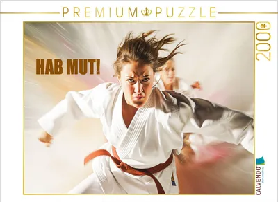 Produktbild von CALVENDO Puzzle Mut | 2000 Teile Lege-Größe 90x67cm Foto-Puzzle für glückliche Stunden