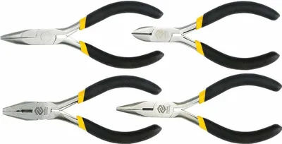 Immagine prodotto di Set di pinze per elettricisti 4 pezzi 125 mm