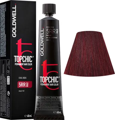 Produktbild von Goldwell Topchic Tube 5RR głęboka czerwień 60 ml