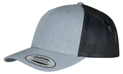 Productafbeelding van Klassieke truckerpet, tweekleurig, model FK1772 (one size) (gestreept/zwart)