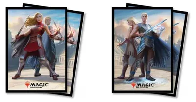 Produktbild von 80 Battlebond Magic MtG Sleeves - Ultra Pro (66x91mm)