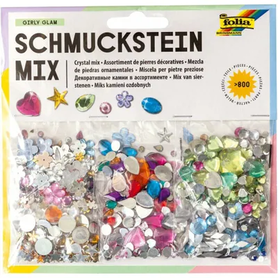 Produktbild von Folia Schmucksteine mehrfarbig