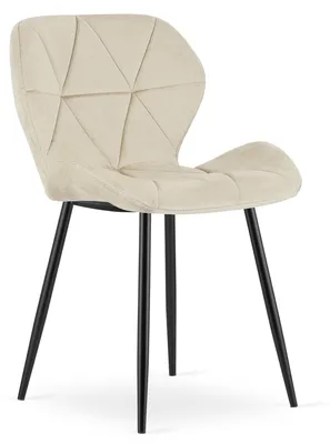 Imagen del producto de Sillón - Leobert - Mango - Terciopelo beige claro / Patas negras