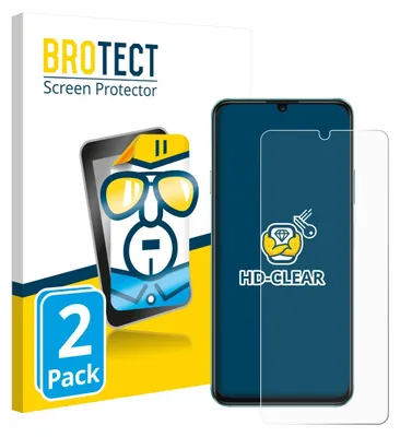 Produktbild von 2x Für Huawei Enjoy 70 Schutzfolie BROTECT Displayschutz Display Schutz Folie Klar Transparent