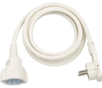 Image de Brennenstuhl 1168980220 power cable White 2 m