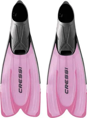 Zdjęcie produktu dla CRESSI Agua Fins Pink 33/34 - płetwy samoregulujące do nurkowania, bezdechu, snorkelingu i pływania, różowe, 33/34