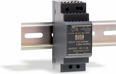 Produktbild von MEAN WELL Hutschienen-Schaltnetzteil HDR-30-15, 15 V-/2 A
