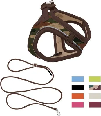 Productafbeelding van Famanu kattenharnais, ademend en verstelbaar - camouflage, maat S