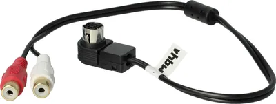 Produktbild von vhbw KFZ Audio Kabel Ersatz für JVC / Alpine KCA-121B für Autoradio - Adapter, 11,2 cm Schwarz
