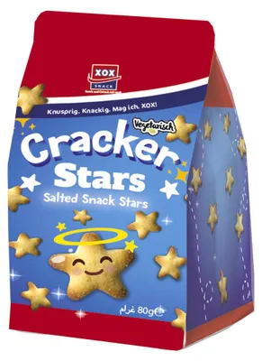 Produktbild von XOX Cracker Stars 80g