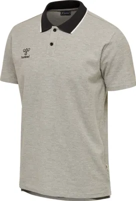 Produktbild von hummel hmlMOVE Poloshirt grey melange S