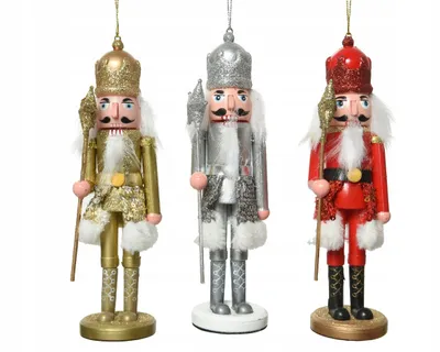 Produktbild von Nussknacker Weihnachtsbaumanhänger 17 cm