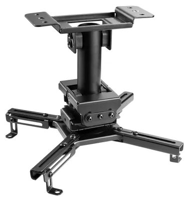 Image de Support De Plafond Pour Projecteur, Robuste, Jusqu'à 45 Kg, Noir