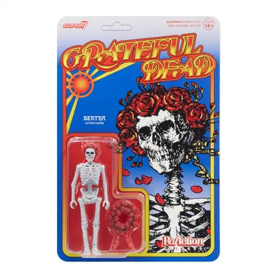 Produktbild von Super7 Grateful Dead ReAction Actionfigur Bertha 10 cm SUP7-RE-GDEDW01-GDD-01