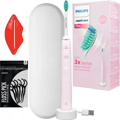 Produktbild von Philips Sonicare Zahnbürste HX3651 11 Rosa USB Reiseetui Gratis Zubehör