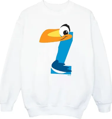 Produktbild von Disney - "Alphabet Z Is For Zazu" Sweatshirt für Herren BI30040 (S) (Weiß)