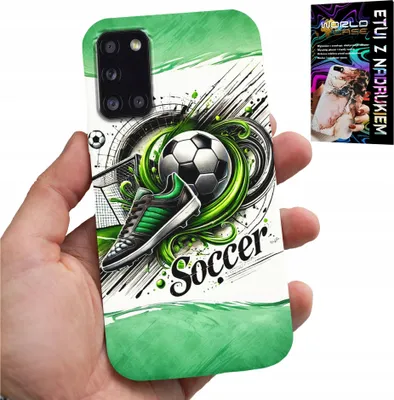 Produktbild von Hülle Für Samsung Galaxy A31 - Fussball, Fussballhülle + Glas