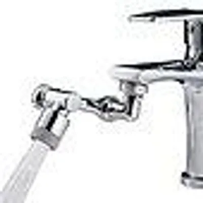 Produktbild von Drehbarer Wasserhahn Verlängerung Perlator 1080 Grad Multifunktionaler