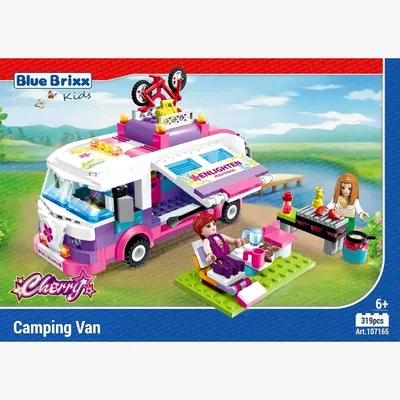 Produktbild von Blue Brixx 107165 Campingwagen
