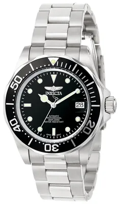 Produktbild von Invicta Pro Diver Edelstahl Herren Automatikuhr - 40mm