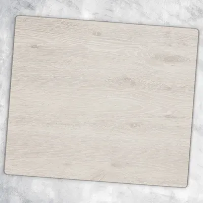 Produktbild von Glas-Herdabdeckplatten Glaskeramikkochfeld-Abdeckung Spritzschutz Glas 60 cm x 52 cm - Weiß Holzplatte