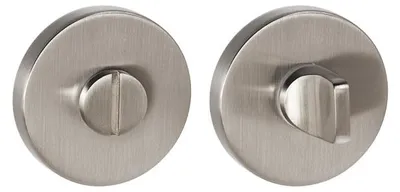 Produktbild von GAMET PLT26-WC-G7-I Rosette rund mit WC-Blindbeschlag, gebürstetes Nickel