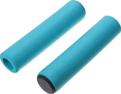 Produktbild von 1 Satz Fahrradlenkergriffe, Schaumstoff-Stoßdämpfung Fahrradlenkergriffe, Bequeme Lenkergriffe für E-Bike Trekking Bike Mountainbike, Blau