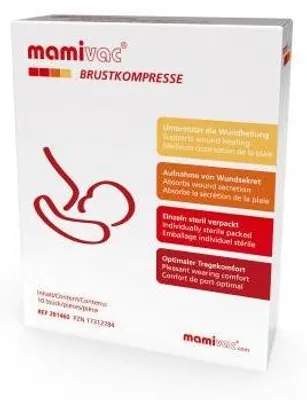Zdjęcie produktu dla Mamivac kompres na piersi 10 szt