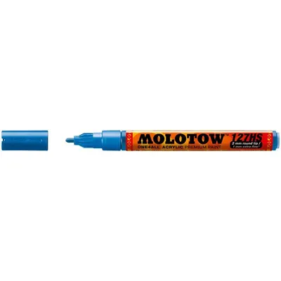 Produktbild von Molotow Acrylmarker ONE4ALL ACRYLIC 127HS 2mm, Nr. 224, metallic blau