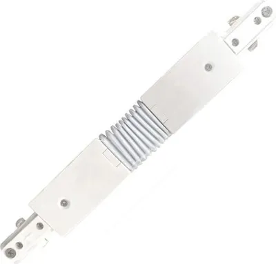 Image de Connecteur flexible pour Rail Monophasé Blanc