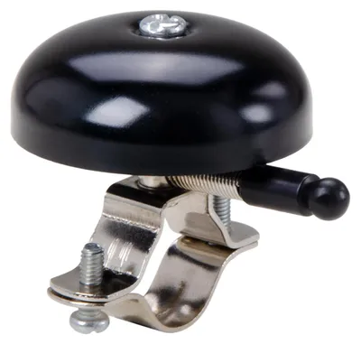 Produktbild von Fahrradglocke Klingel schwarz 50mm Metall heller Klang Filmer 40997