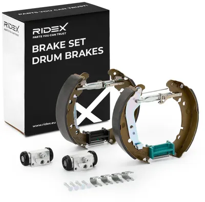 Produktbild von RIDEX Bremsensatz Trommelbremse Hinten für TOYOTA Yaris Schrägheck (P9) 3859B0344