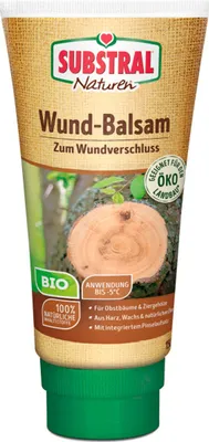 Produktbild von Substral Naturen Wundbalsam, Wundverschlussmittel, das elastische Baumpflaster nach dem Baumschnitt, 150 g