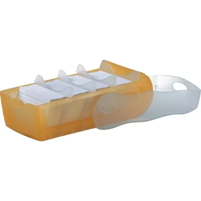 Image de Karteibox Croco A7 quer transluz-orange 997-613