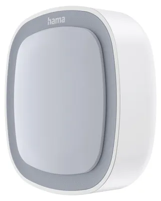 Zdjęcie produktu dla Hama 00176671, Ściana, Wewnętrzna, Szary, Biały, Android 6.0, Android 7.0, Android 7.1, Android 7.1.2, Android 8.0, Android 8.1, Android 9.0, iOS..., Czujnik podczerwieni, Bezprzewodowy