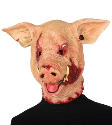 Produktbild von Schweine Maske böse blutig für Erwachsene